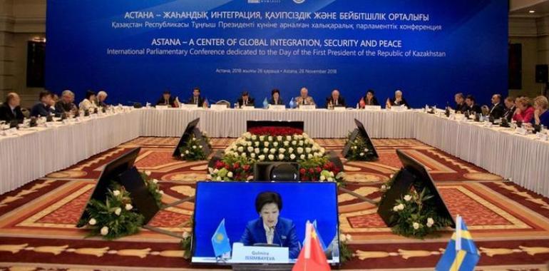 Conferencia Parlamentaria Internacional en Astaná (Kazajistán) con participación español