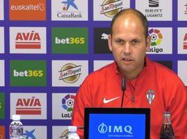 José Alberto: “En la primera parte se vio el Sporting que queremos”