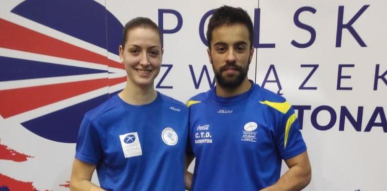 Protagonismo asturiano en el combinado español de bádminton para el Europa Mixto