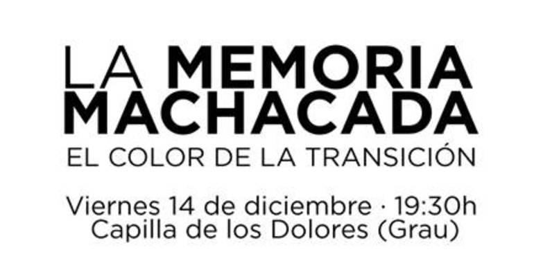 Cristina Almeida en Grado para hablar de "la memoria machacada. El color de la transición"