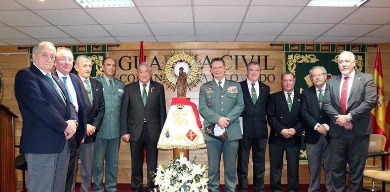 El D.A.O. de la Guardia Civil visita la Zona y Comandancias de Asturias