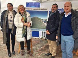 El PP presenta su proyecto de tren cremallera a los Lagos 