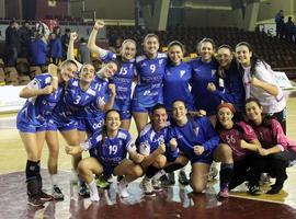 Victoria en León del Oviedo Balonmano Femenino