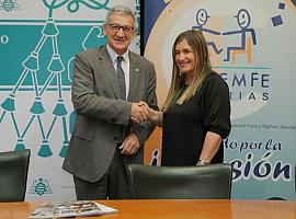 Uniovi y COCEMFE desarrollarán acciones conjuntas en materia de discapacidad