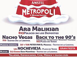 Gijón: Metrópoli Winter se inaugurara este sábado con Back to the 90’s