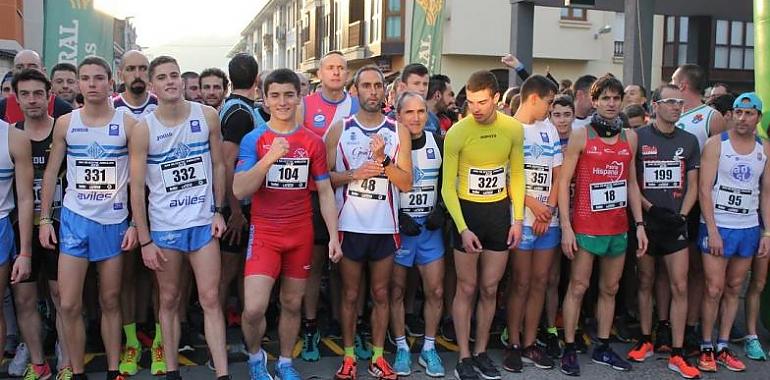 Pablo Rodríguez y Paula González vencen en la San Silvestre Angulera