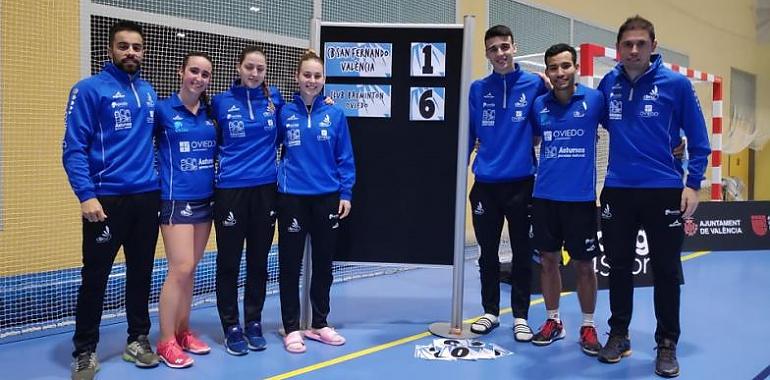 Bádminton San Fernándo 1-6 Ovida Bádminton Oviedo