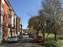 La avilesina calle de El Roble inicia su transformación