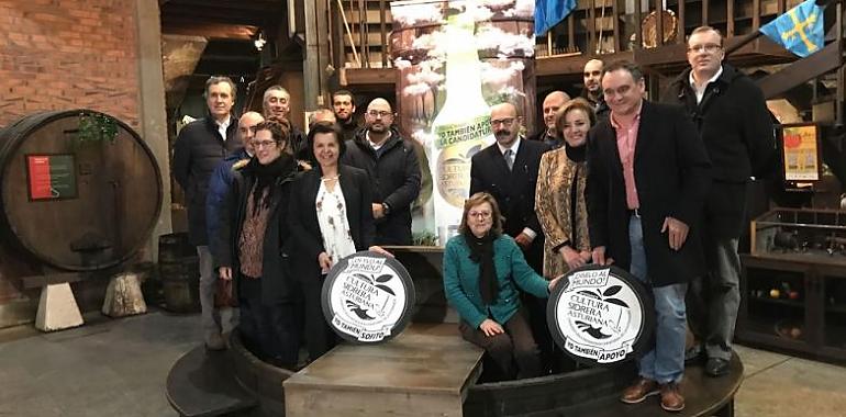 Apoyo social para la candidatura de la cultura sidrera a patrimonio inmaterial de la humanidad
