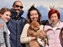 Desde Estados Unidos a Coaña para convivir con una familia anfitriona