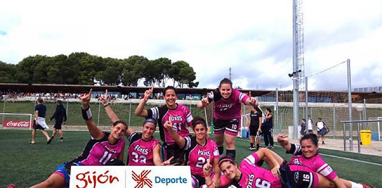 Las gijonesas del Foxes 82 ganan la FLAG FOOTBALL 