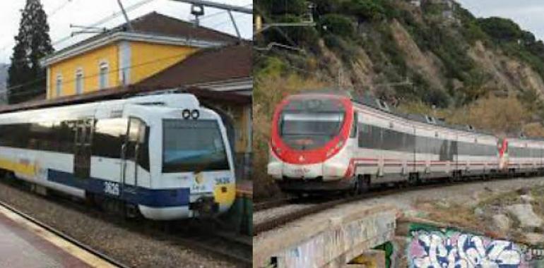 Duplicar via de tren clave para mejorar tiempos en el area central de Asturias