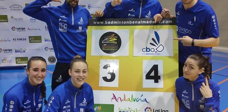 Victoria del Ovida Bádminton Oviedo ante un complicado Benalmádena