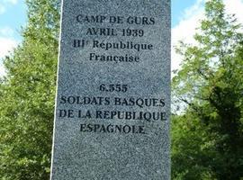 Inaugurada la Avenida de los Internados, en el campo de concentración de Gurs 