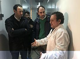 TEMPORAL: El consejero visita las zonas dañadas en Pravia