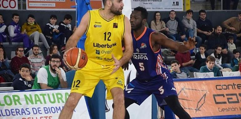 Indiscutible vitoria del Liberbank Oviedo Baloncesto en Palencia