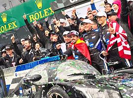 Alonso, feliz tras la victoria en #daytona24