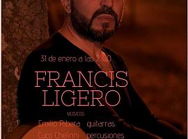 Francis Ligero presenta su proyecto de flamenco fusión en la Factoría Cultural avilesina