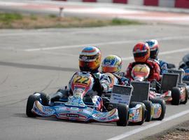 El avilesino German Villanueva tercero en el Nacional de Karting en KF3