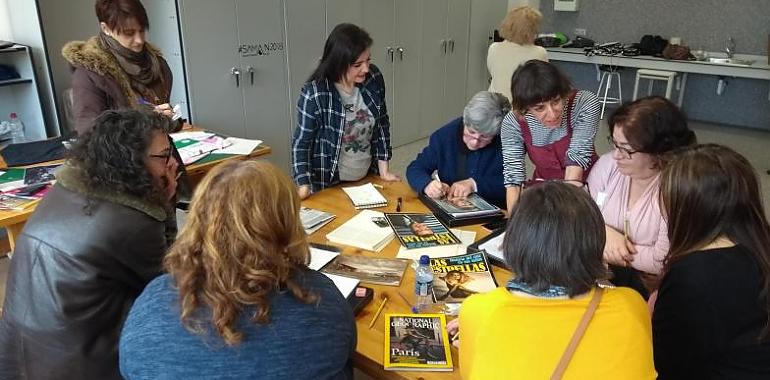 "Visiones del mundo textil y la costura" en la Factoría Cultural avilesina