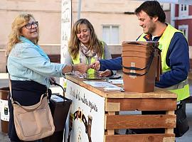 El 58 % de los hogares de Candás en la recogida selectiva de materia orgánica