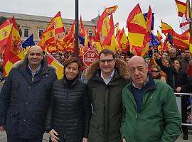 Moriyón participa en la concentración derechista de Madrid contra el Gobierno