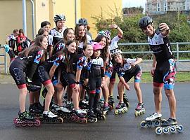 El Club Patín de Candás entrenará en la polideportiva de Albandi