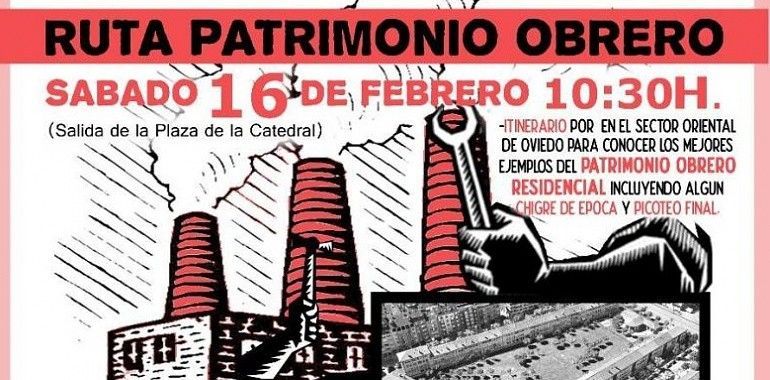 Somos organiza una ruta para disfrutar del patrimonio obrero residencial de Oviedo