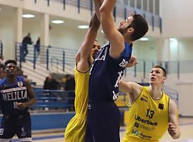 El Liberbank Oviedo Baloncesto no suma en Melilla