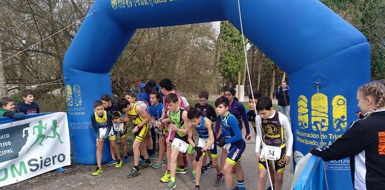 Los JJDD de Triatlón del Principado de Asturias 18/19 comenzaron en Lugones