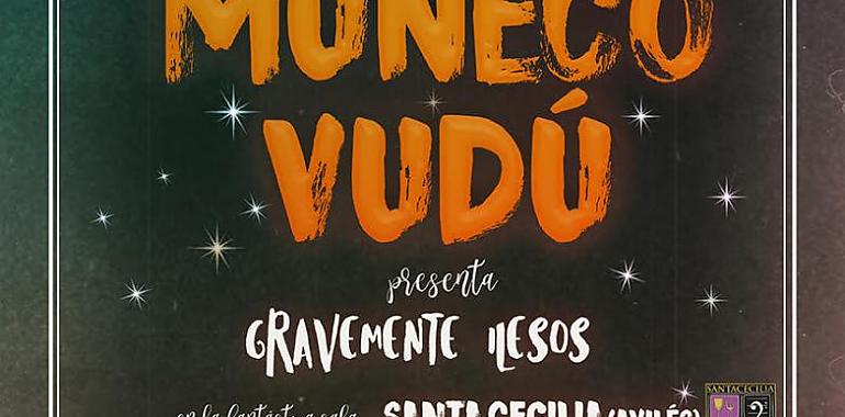 muñeco vudú, próximo concierto en Santacecilia, Avilés