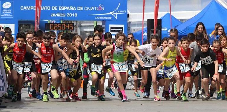 El España de Duatlón Avilés, abierto a la participación popular y de categorías inferiores