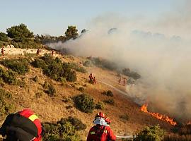 La UME envía refuerzos a Asturias, con más de 60 incendios forestales activos