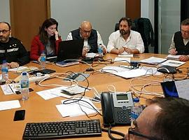 Asturias continúa luchando contra  29 incendios forestales en 17 concejos