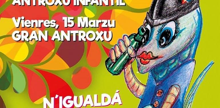 El Gran Antroxu de Mieres se celebrará el viernes 15 de marzo