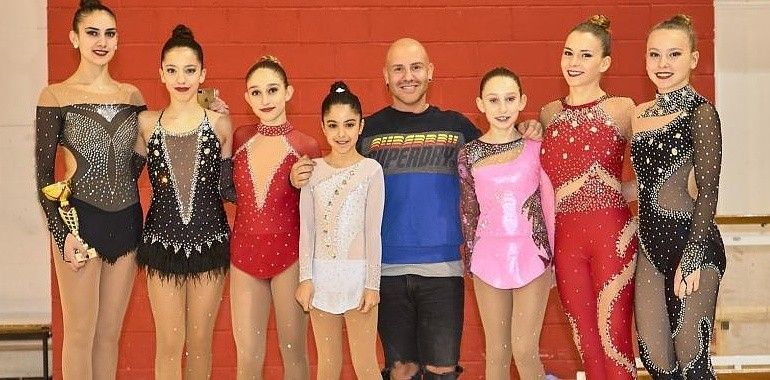 Plata para el Ovetus Patinaje Club en Madrid