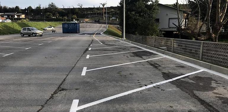La playa del Sablón ya tiene su aparcamiento