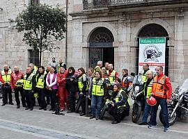 Las moteras Women Riders World Relay llegan a Llanes
