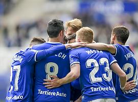 Un buen Real Oviedo se impone al Nástic