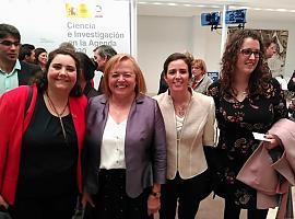 Investigadora de Uniovi en el encuentro en Moncloa con la ciencia