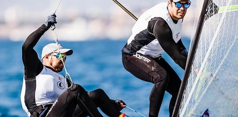 Los Hermanos Alonso, del RCAR, campeones de la Copa de España de 49ER