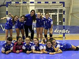 Las infantiles del Oviedo BF, campeonas de Asturias