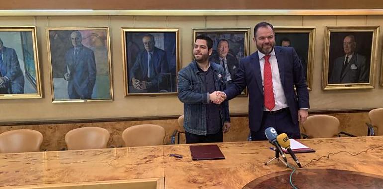 Ayuntamiento y Cámara de Comercio renuevan el convenio para desarrollar el programa “Oviedo Emprende”