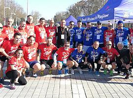 Los sportinguistas ganan el derbi de piragüismo