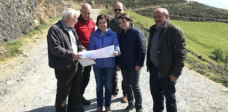 216.254 euros mejoran el camino entre Costa de Mazo y Bustelo, en Ibias