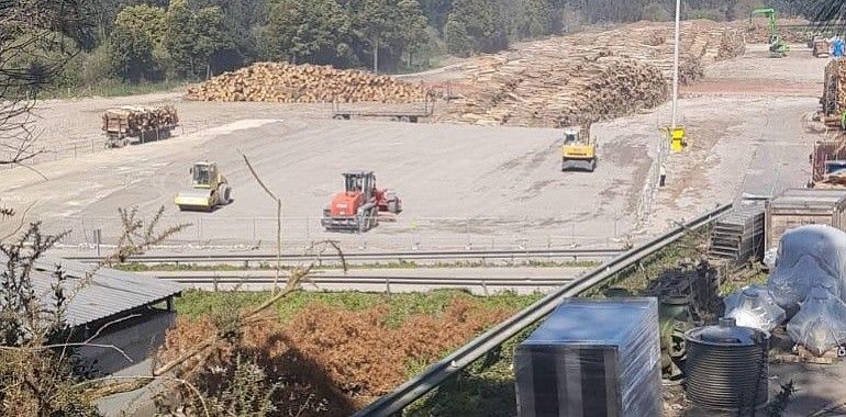 Ecologistas sospechan del uso de residuos tóxicos en la orilla de la ría del Navia