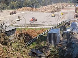Ecologistas sospechan del uso de residuos tóxicos en la orilla de la ría del Navia