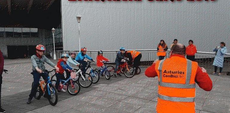 Talleres biciescuela en Oviedo y Gijón sábado 6 abril