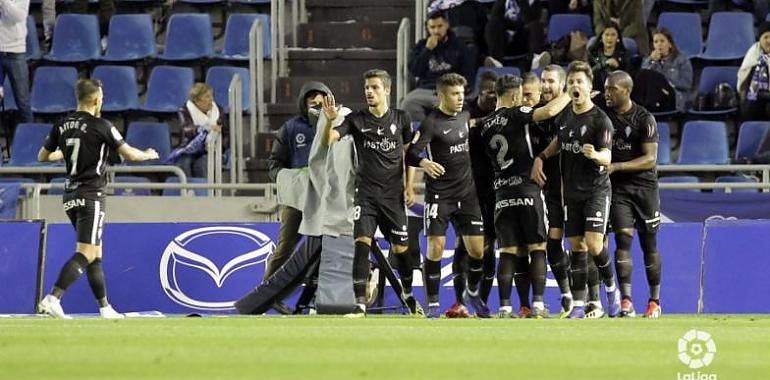 El Sporting aúpa otros tres
