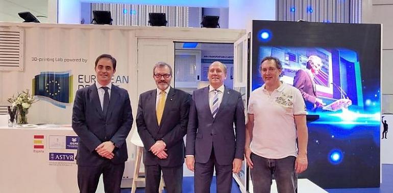 Asturias forja contactos empresariales de carácter internacional en la Hannover Messe
